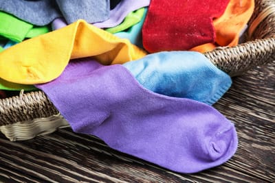 "Honey, I found the missing sock..."