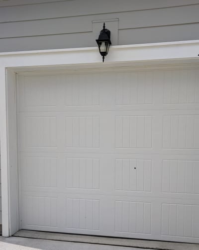 "Did you open the garage door?"