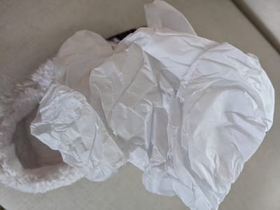 Shoe Tissue and Happy, Happy, Joy, Joy...