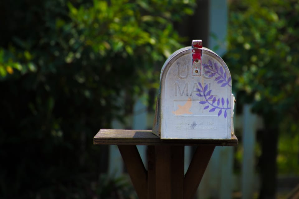 Is your mailbox full or empty?...