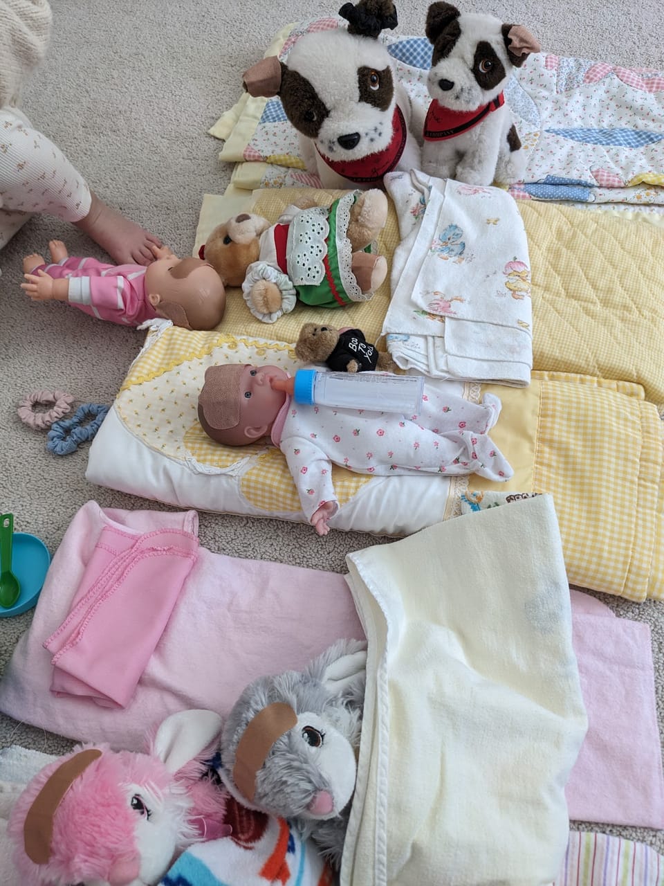 Taking Care of Baby Dolls, Stuffies, and People